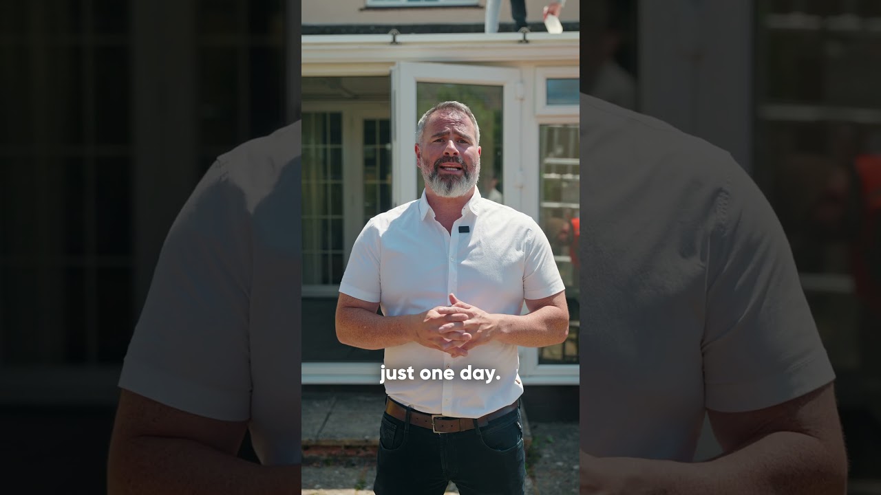 CosyPanels As seen on TV - Conservatory insulation advert